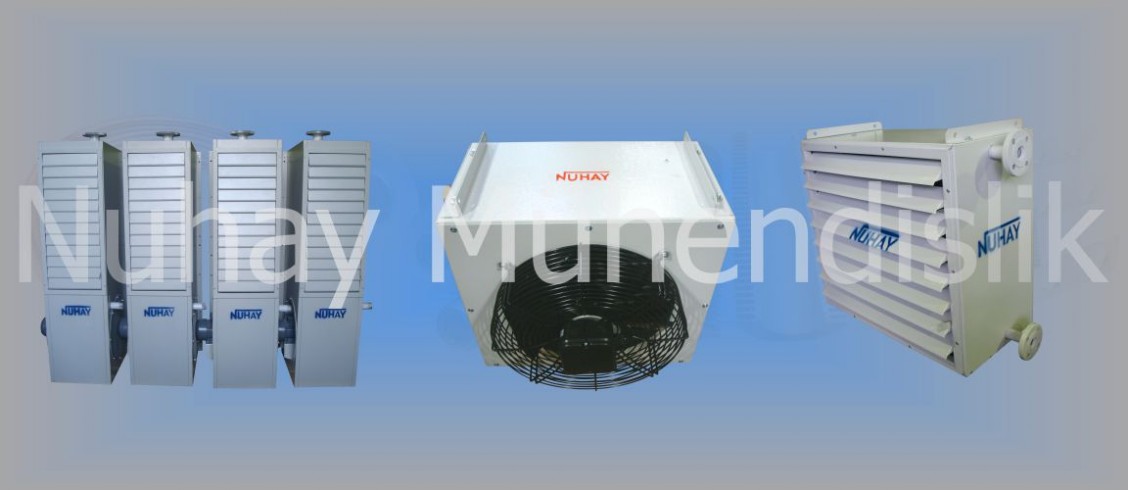 Endüstriyel Duvar ve Tavan Tipi Aksiyal Fanlı Aparey